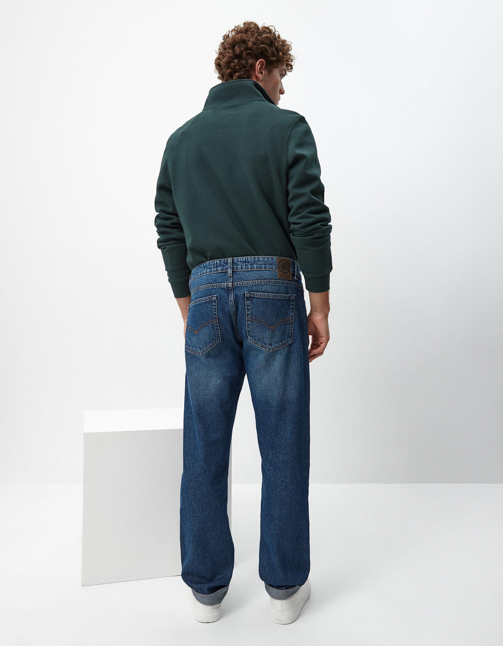 Comprar Online Cal&ccedil;as de Ganga 'Straight fit', Homem, Azul Escuro