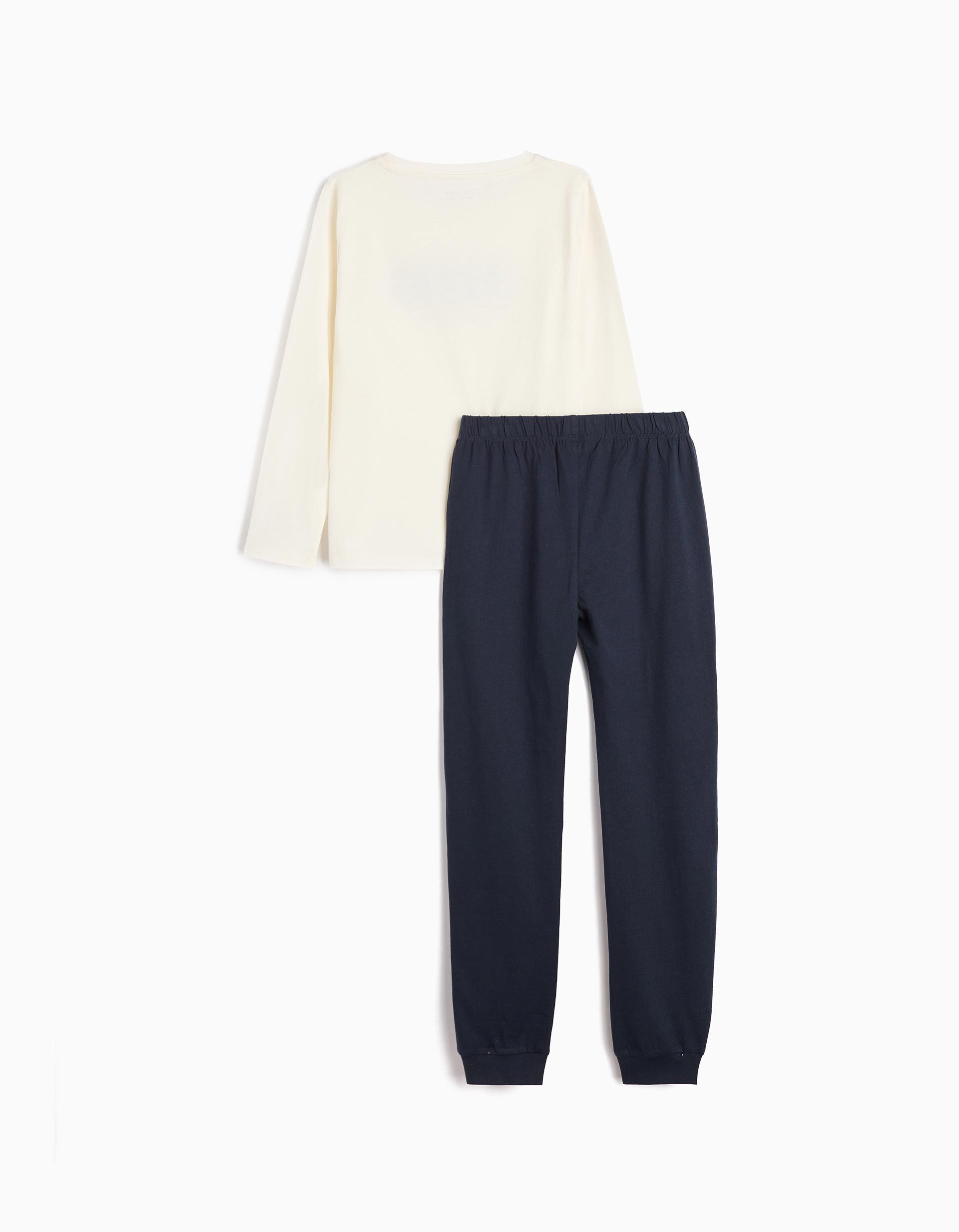 Comprar Online Pijama Jersey, Crian&ccedil;a, Branco