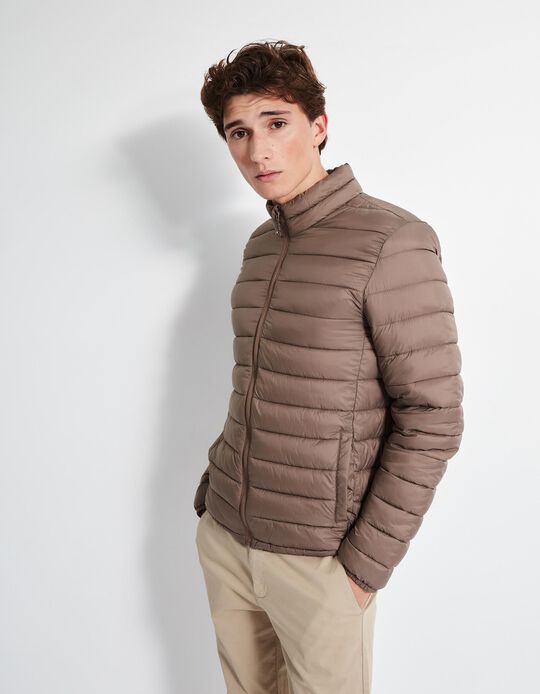 Comprar Online Casaco Acolchoado, Homem, Castanho