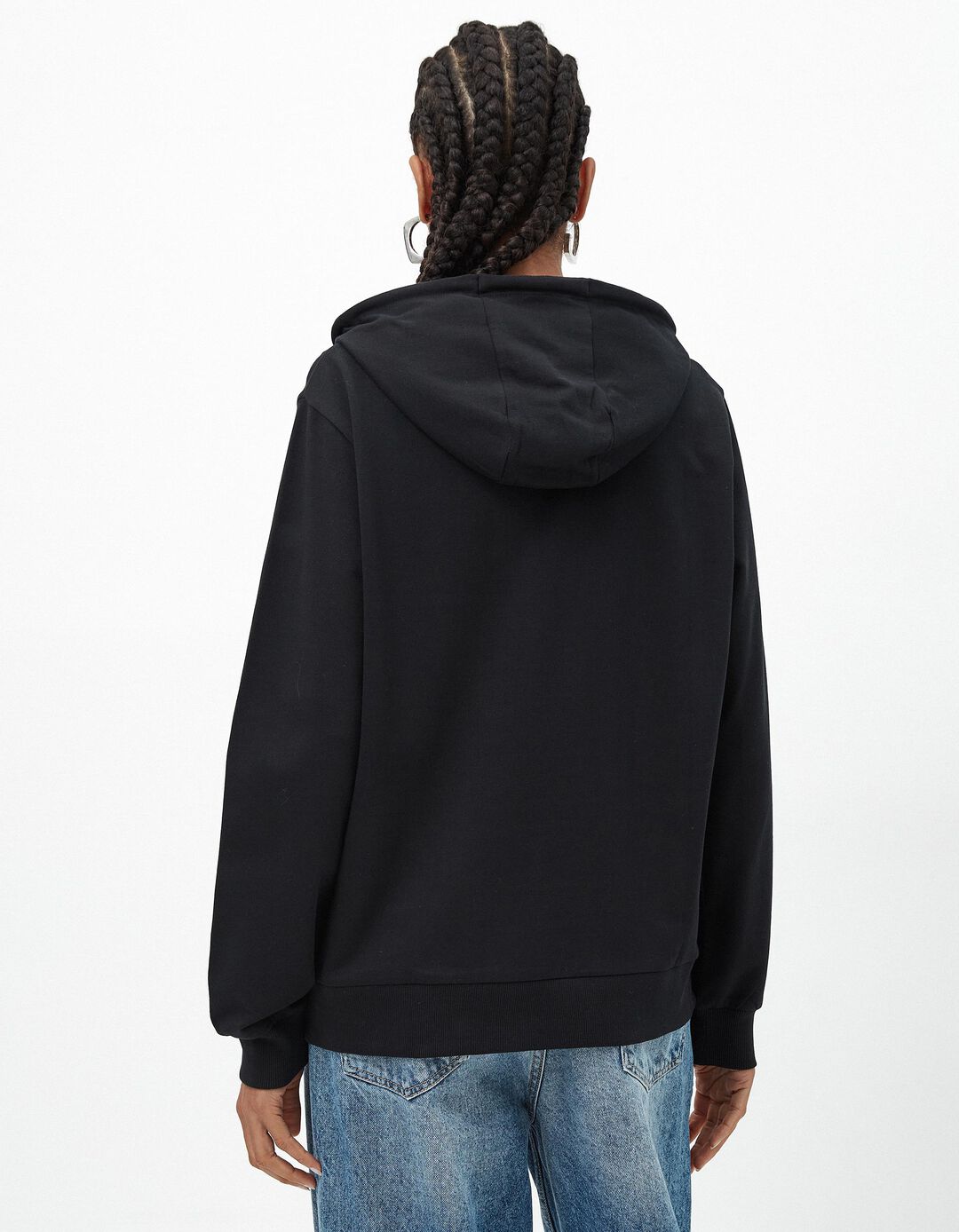 Sweatshirt Capuz 'Disney', Mulher, Preto