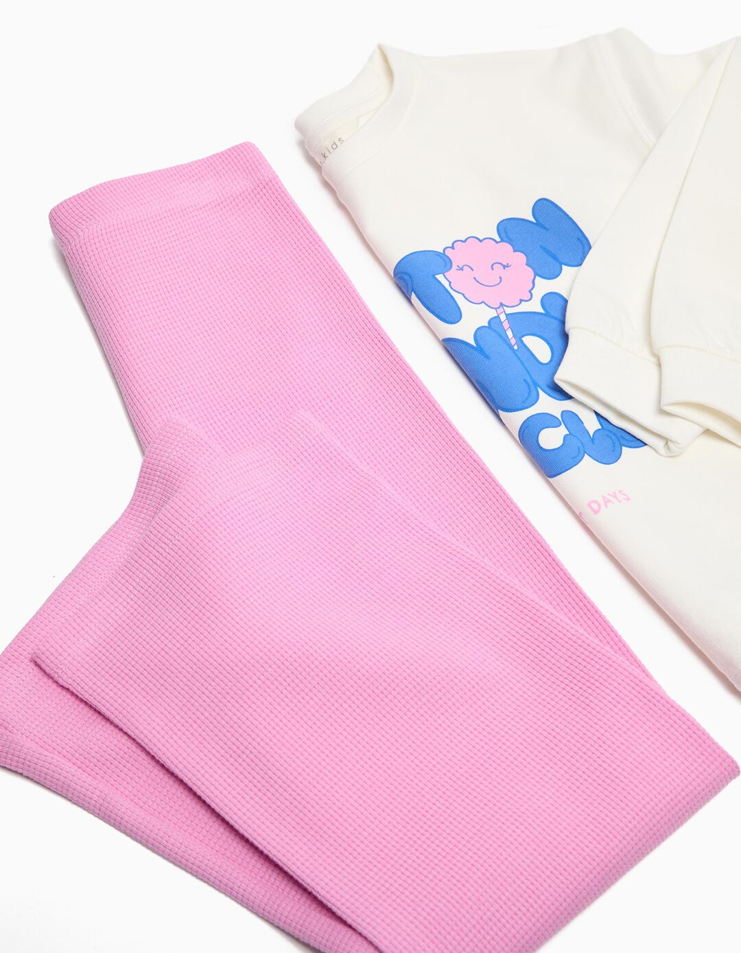Conjunto de Jogging, Menina, Rosa