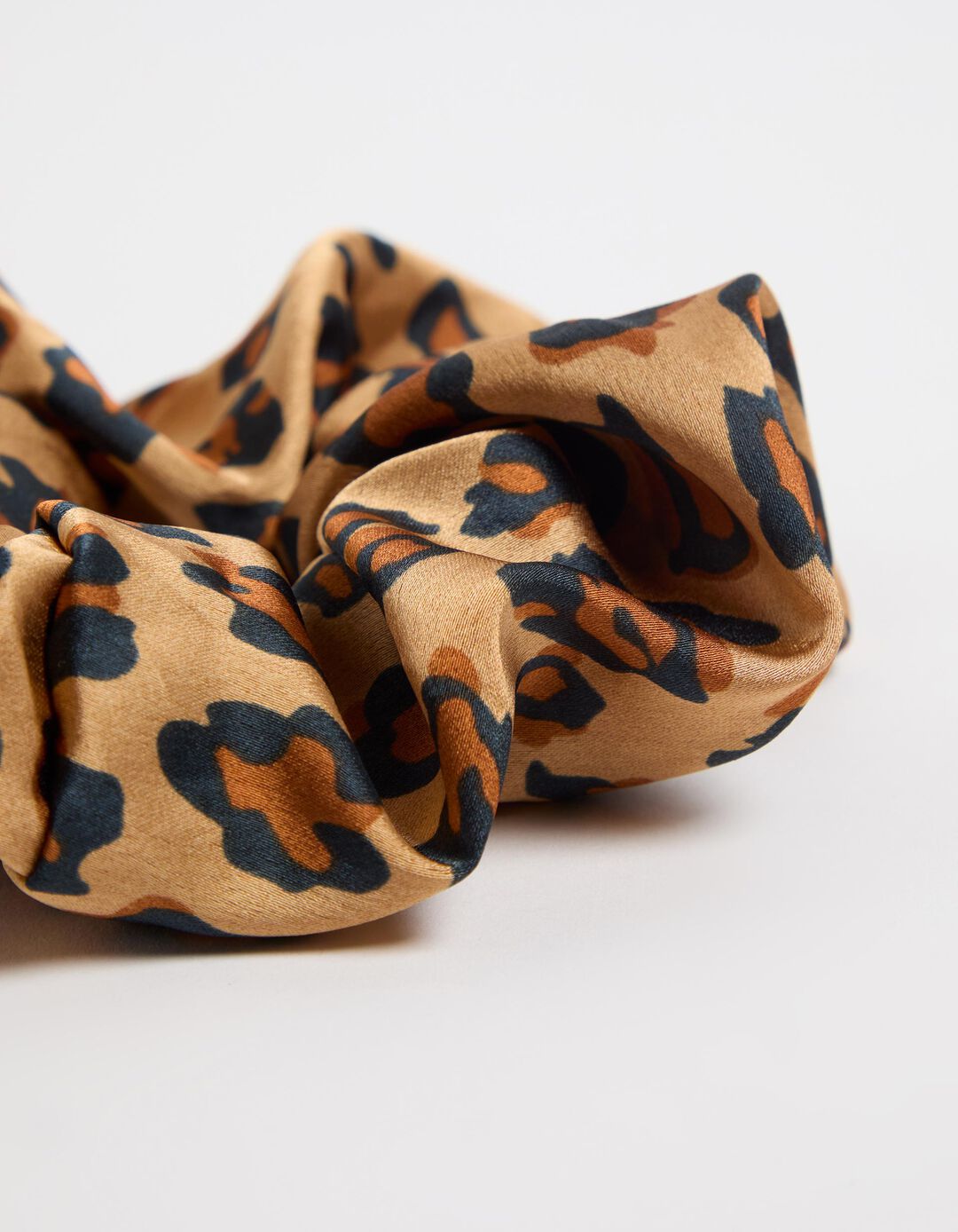 Elástico de Cabelo Scrunchie, Mulher, Castanho