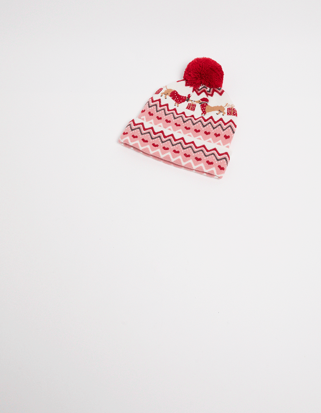 Gorro de Malha Natal, Mulher, Multicor