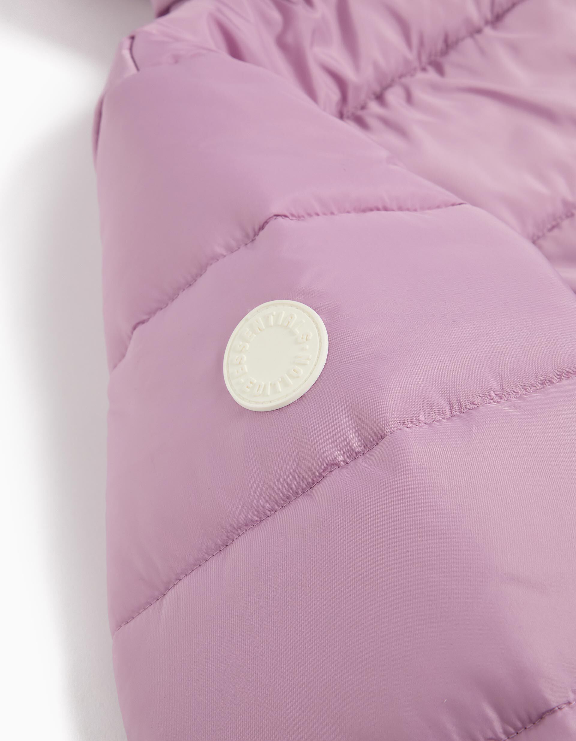 Comprar Online Casaco Acolchoado com Capuz, Menina, Lil&aacute;s Claro