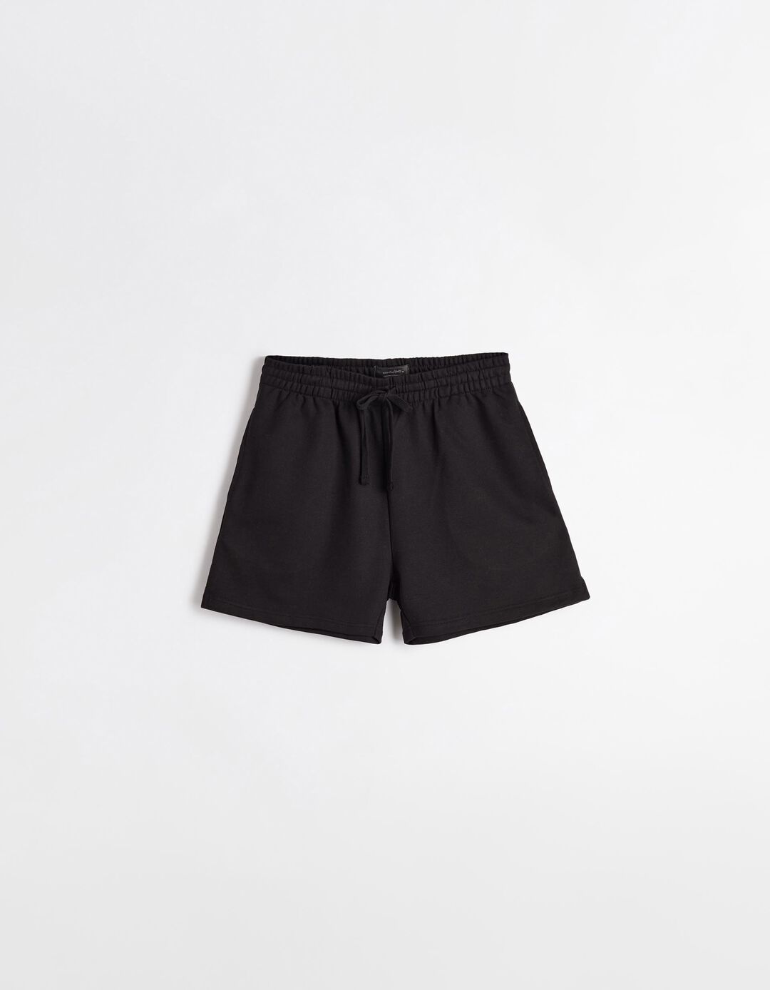 Calções Fleece, Mulher, Preto