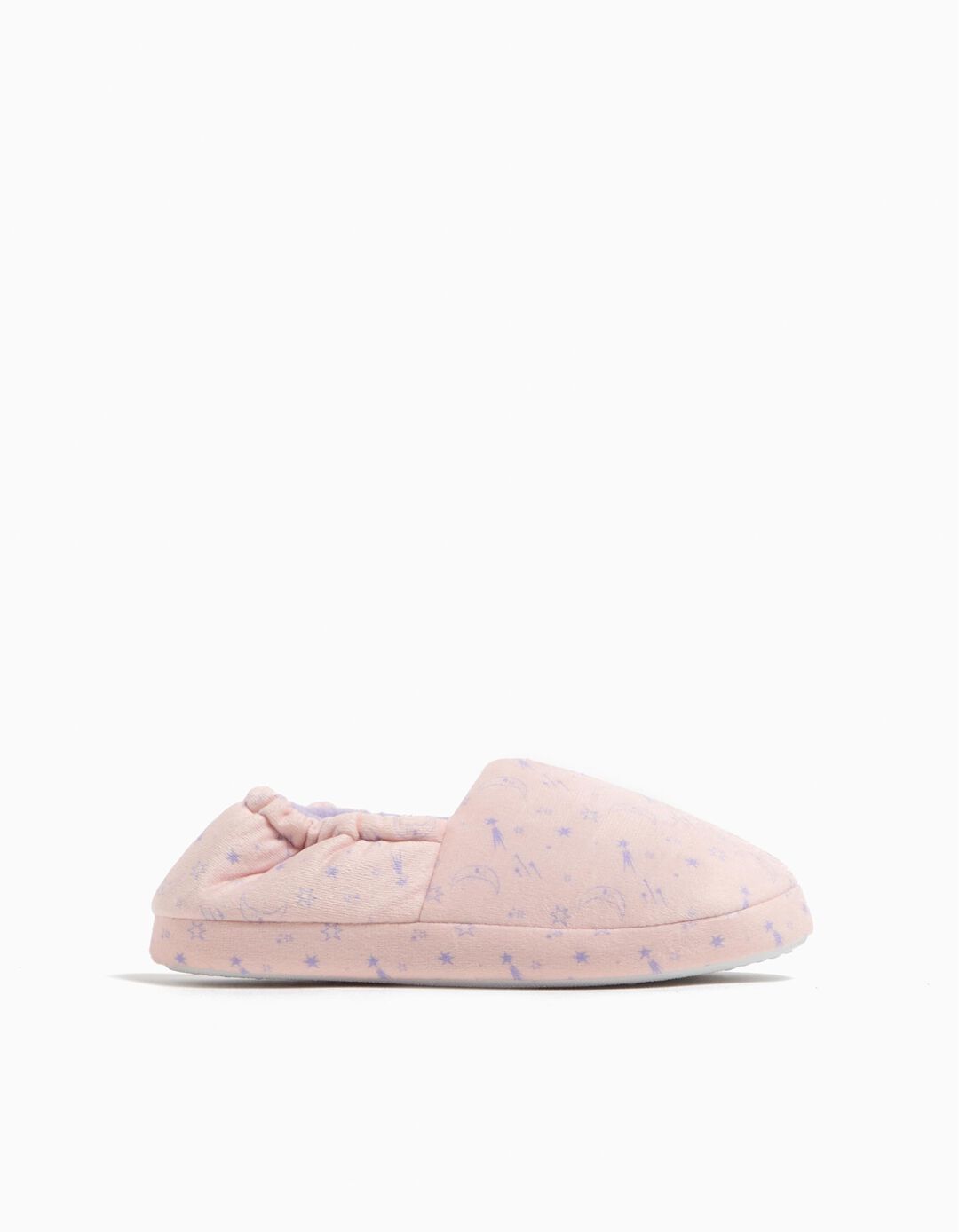 Pantufas Gal&aacute;xias, Menina, Rosa Claro