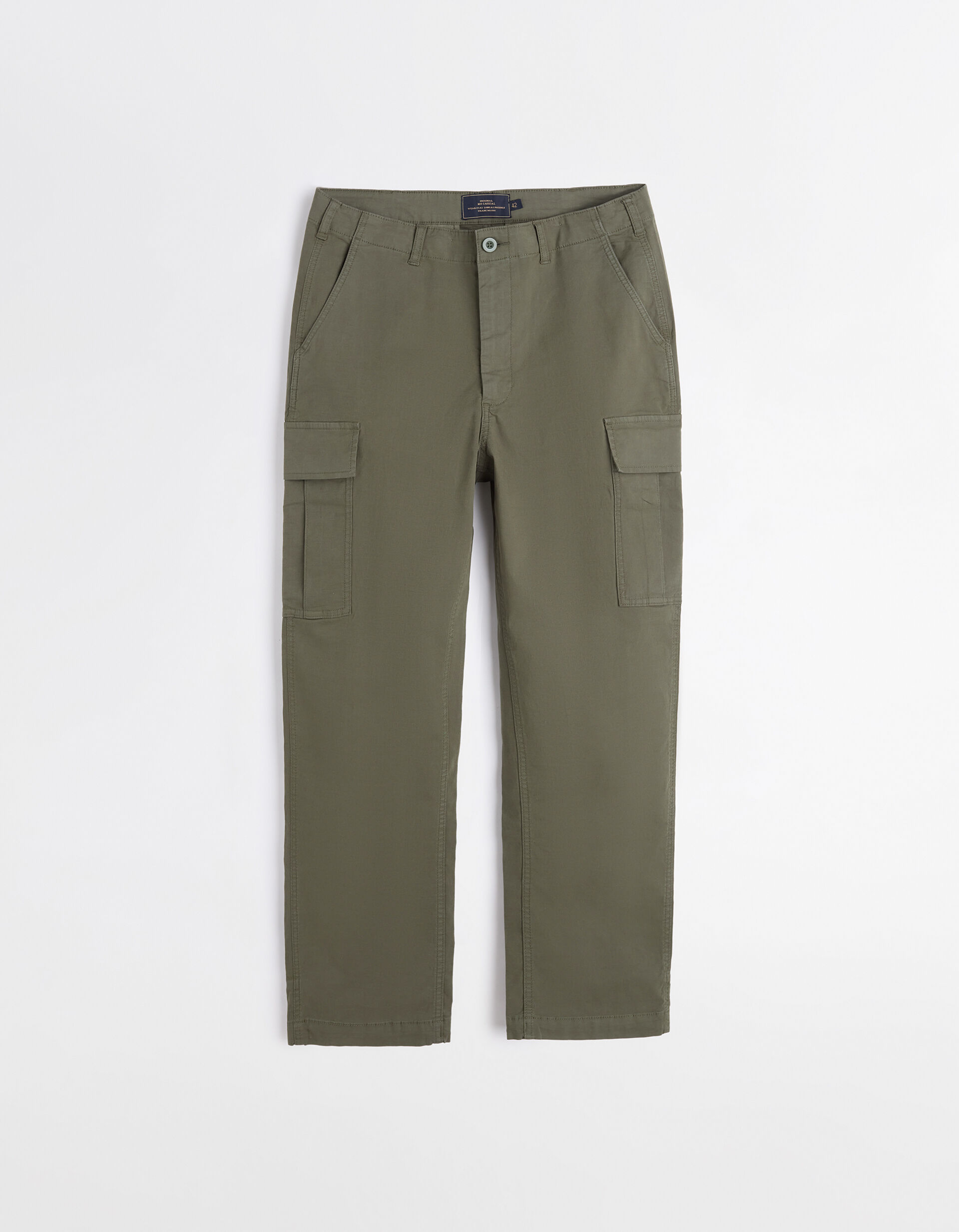 Comprar Online Cal&ccedil;as Cargo, Homem, Verde Escuro
