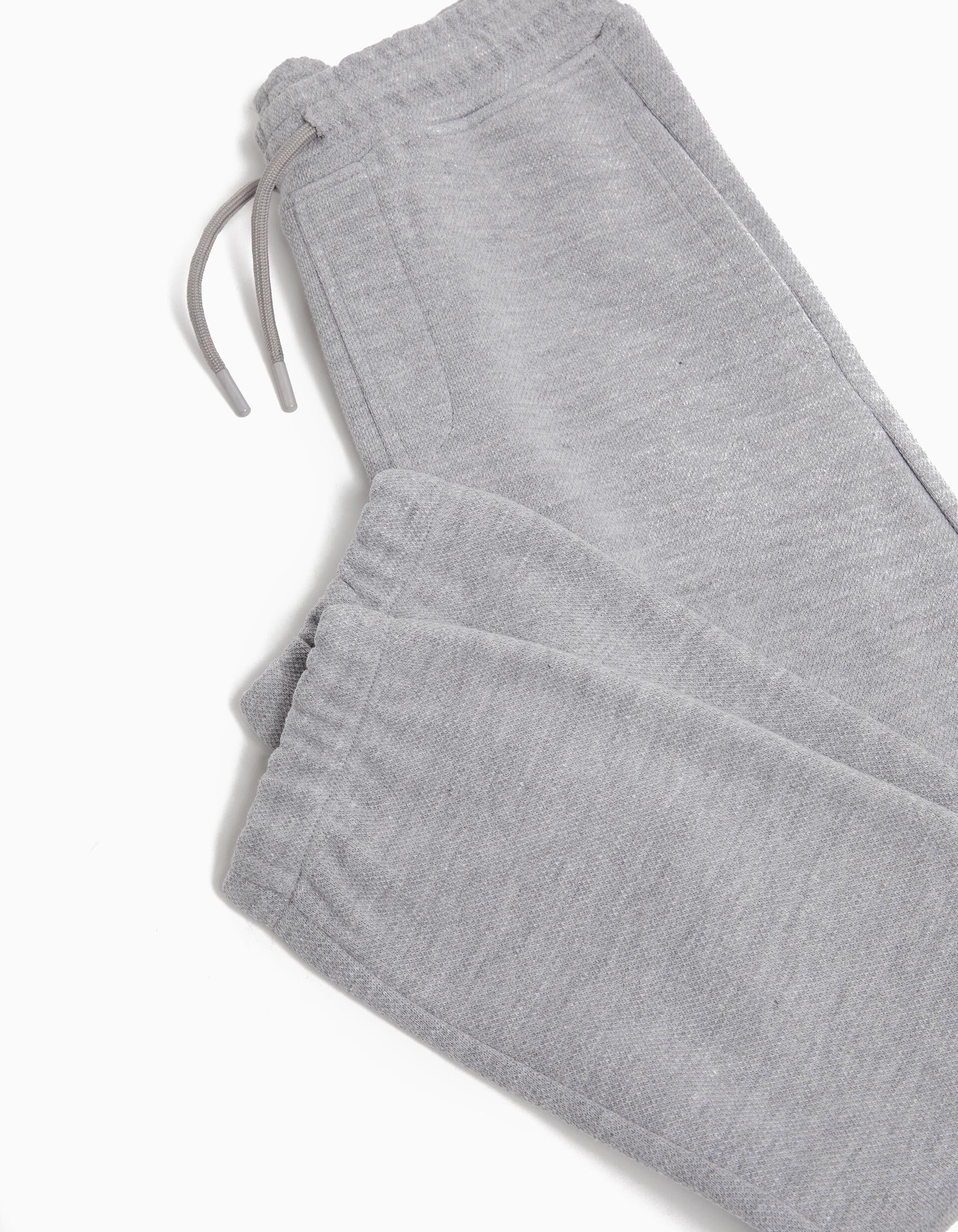 Comprar Online Joggers de Felpa, Menino, Cinzento Claro