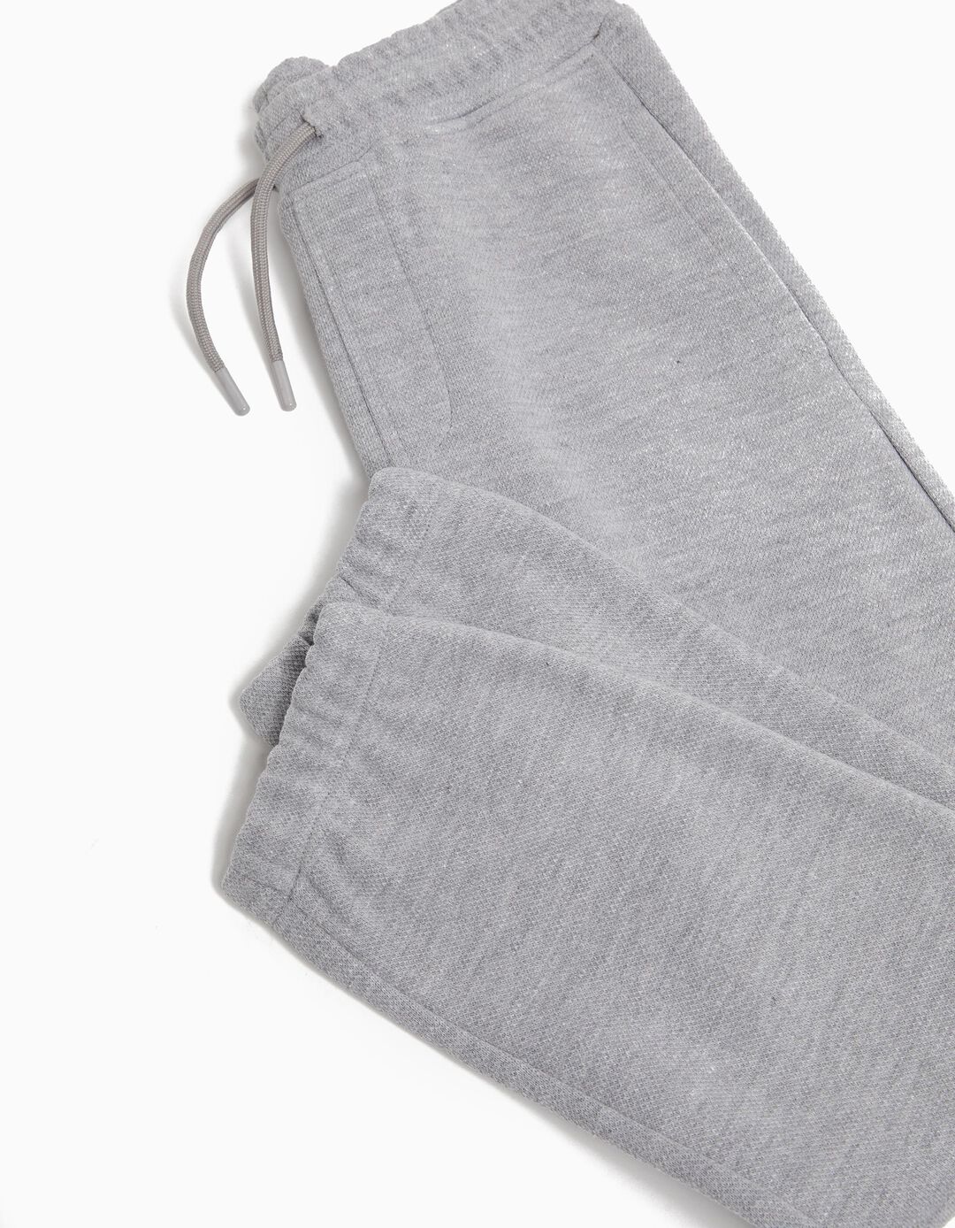 Joggers de Felpa, Menino, Cinzento Claro