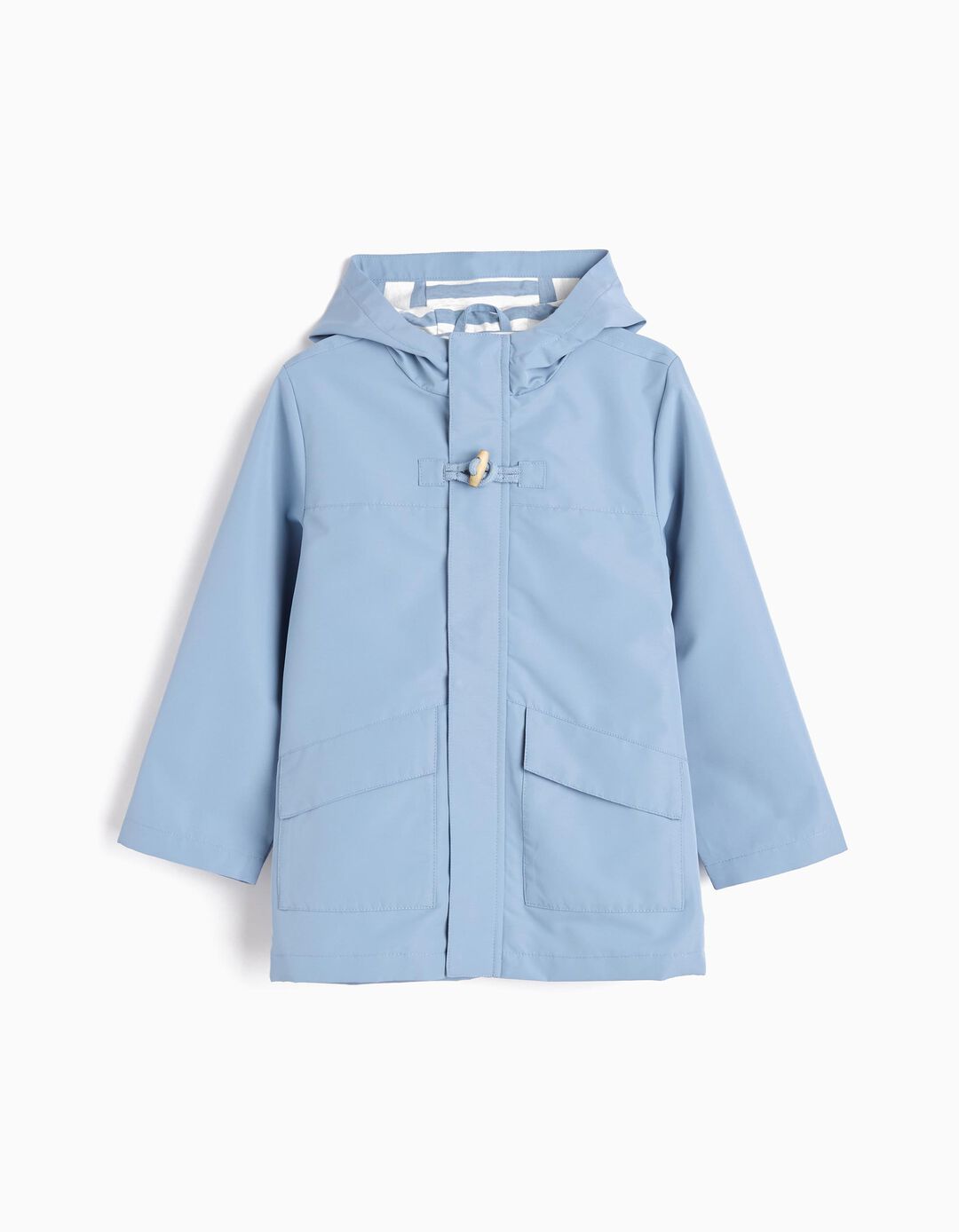Parka com Capuz, Menino, Azul