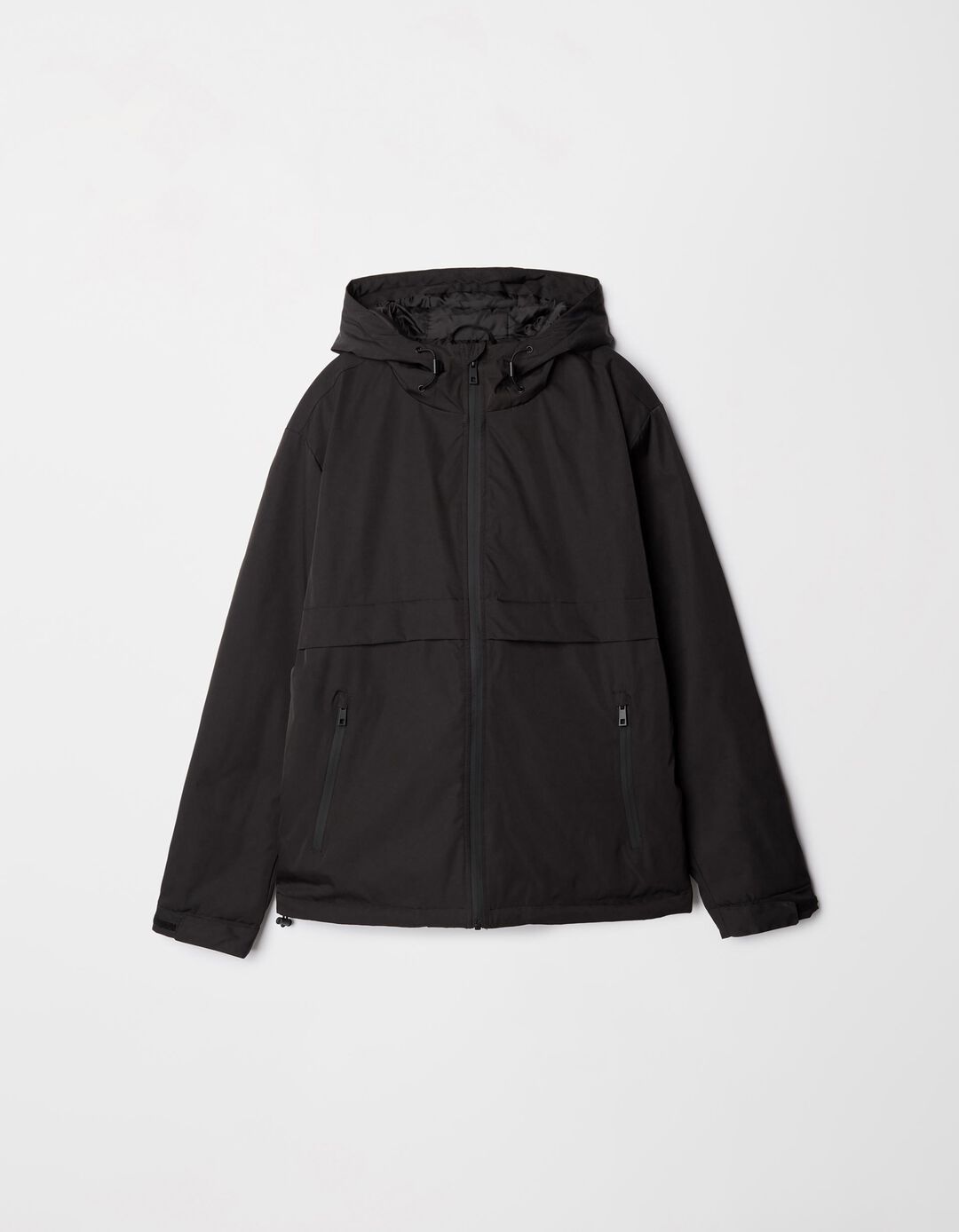 Parka Náutica Capuz, Homem, Preto