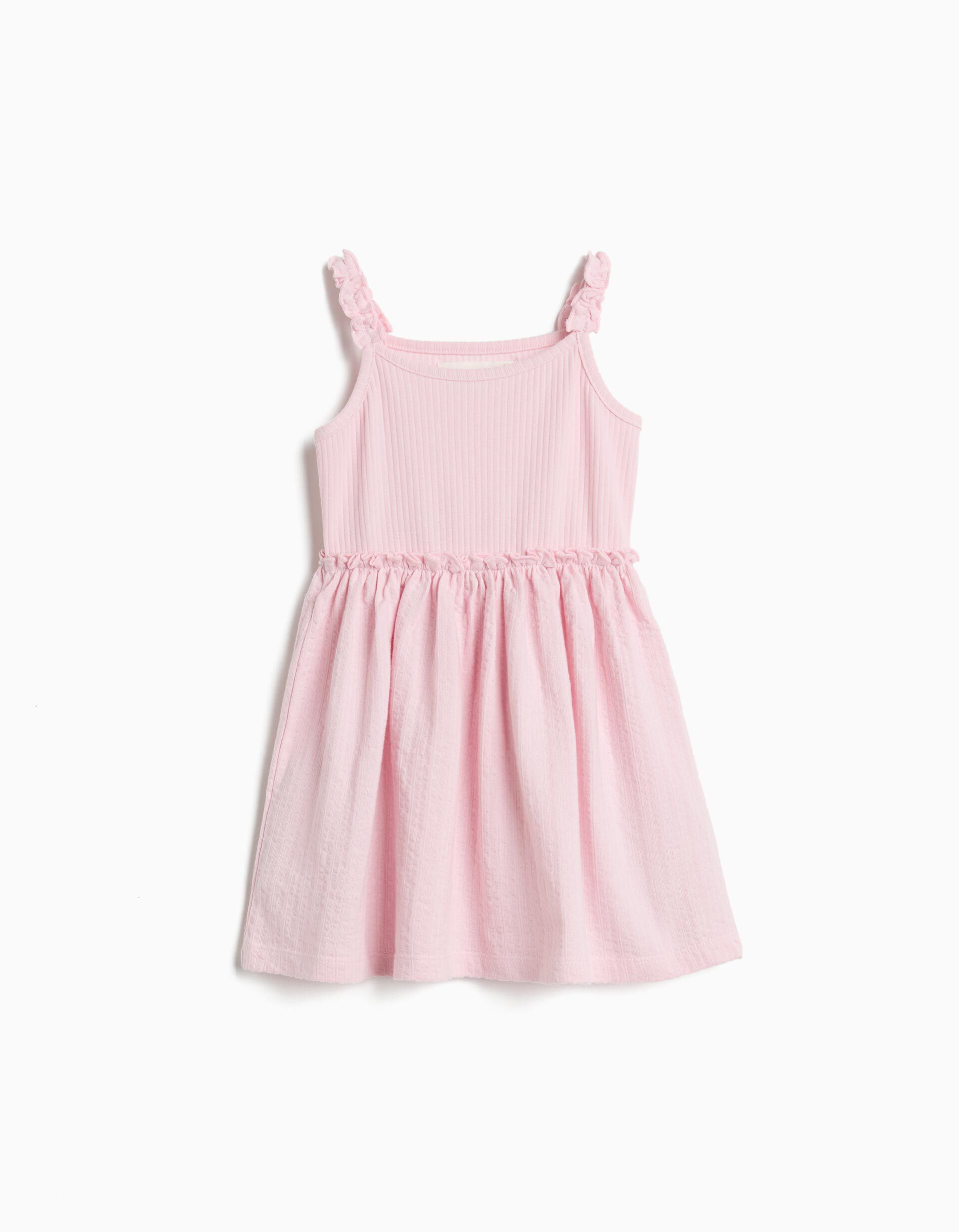 Vestido, Menina, Rosa Claro