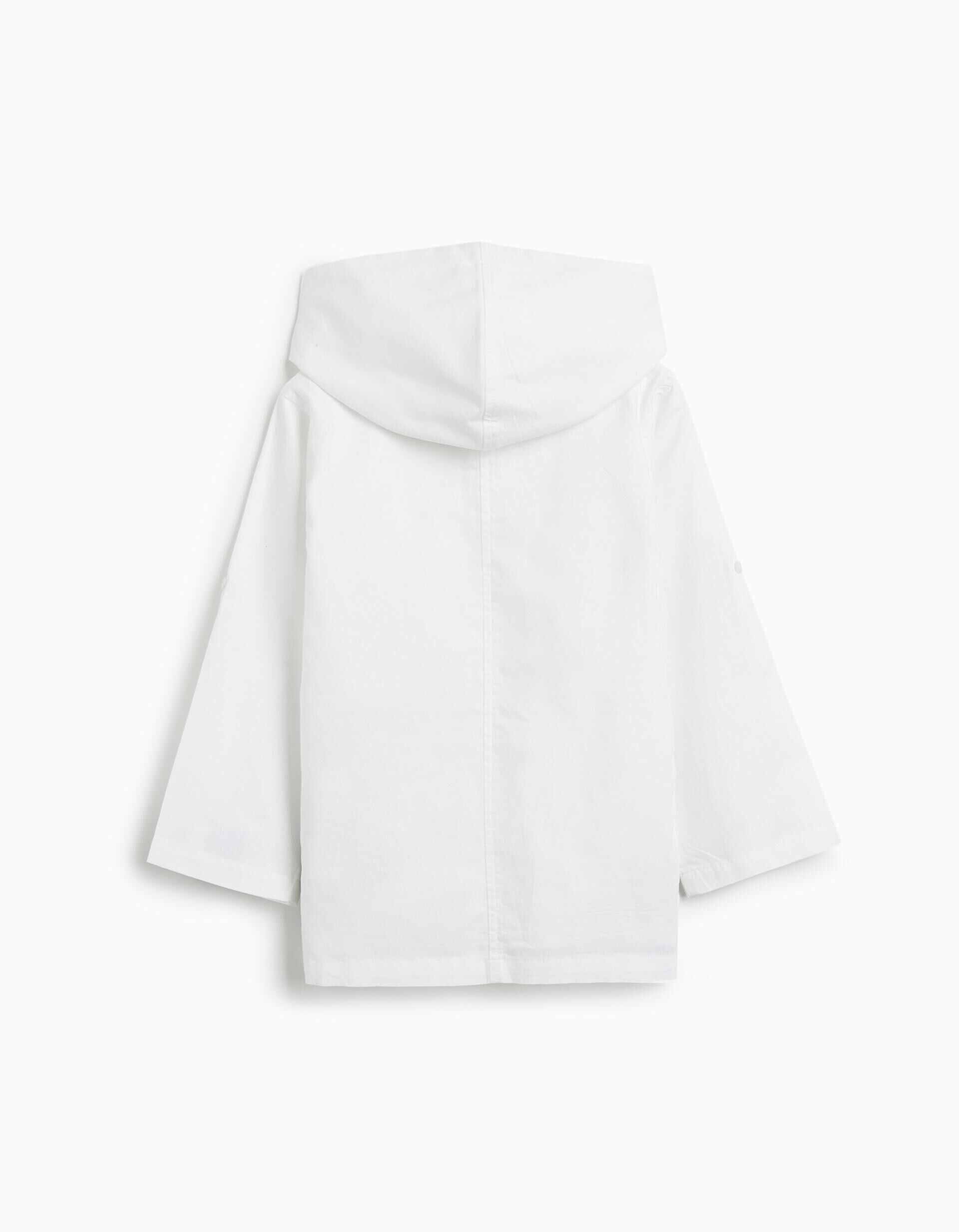 Comprar Online Camisola Capuz, Menino, Branco 