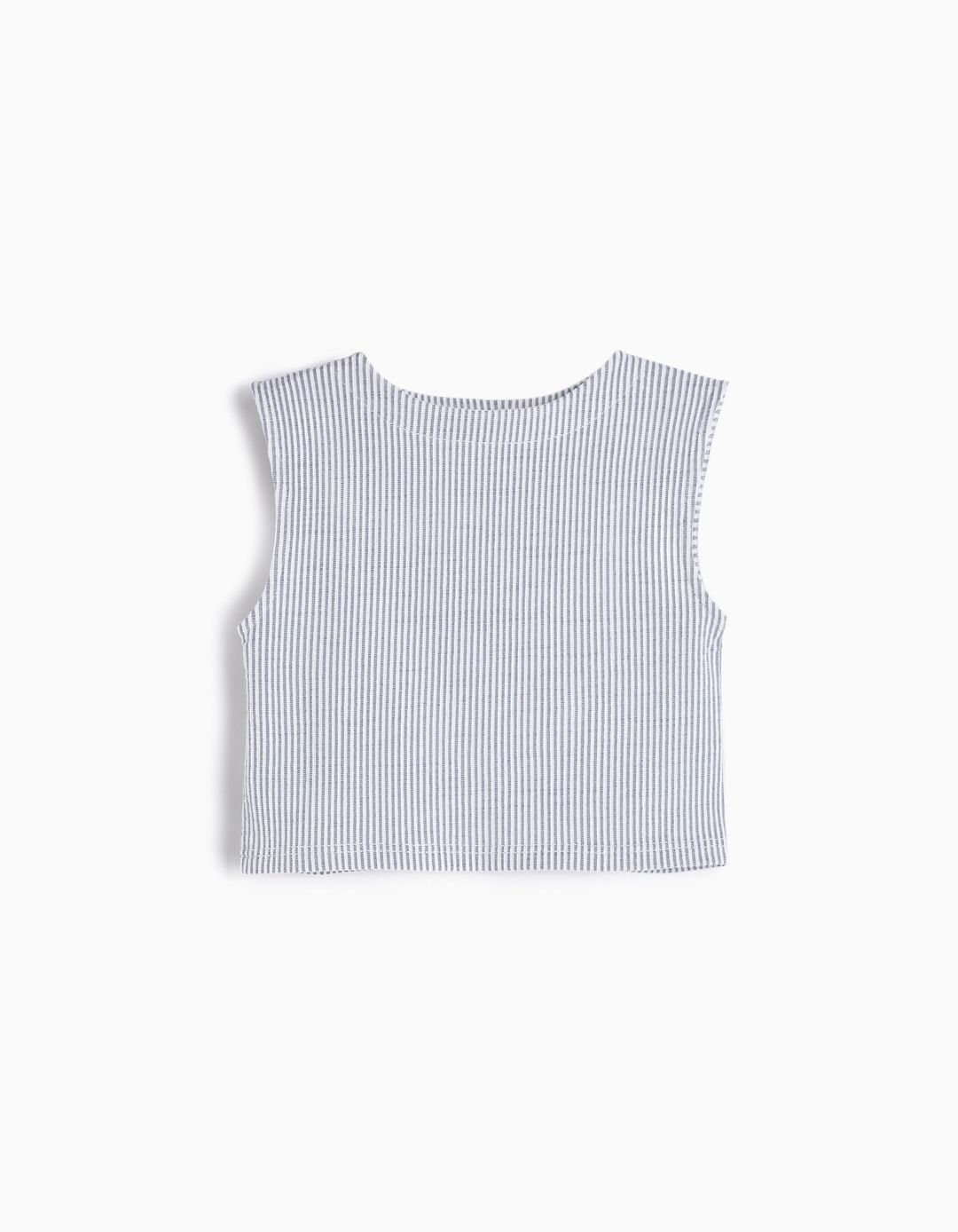 Top Riscas, Menina, Azul Escuro