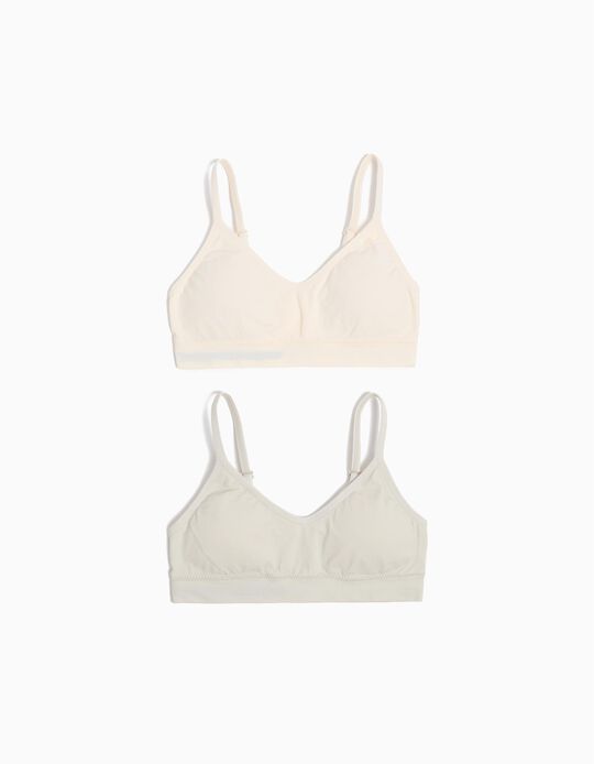 Comprar Online Pack 2 Tops com Enchimentos, Menina, Multicor