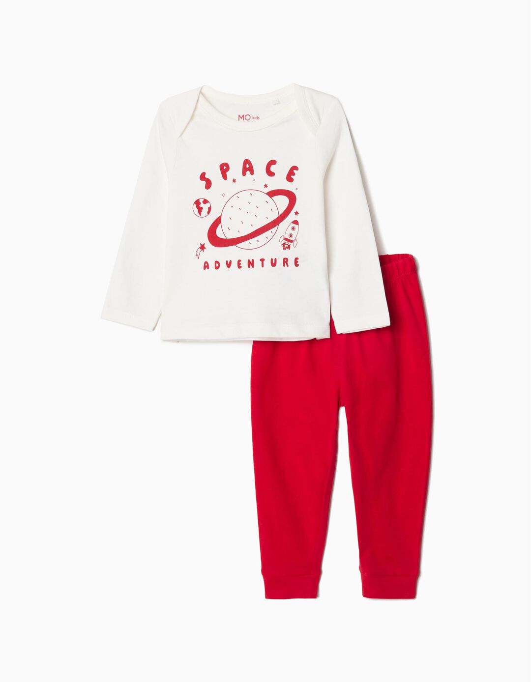 Pijama, Menino, Vermelho