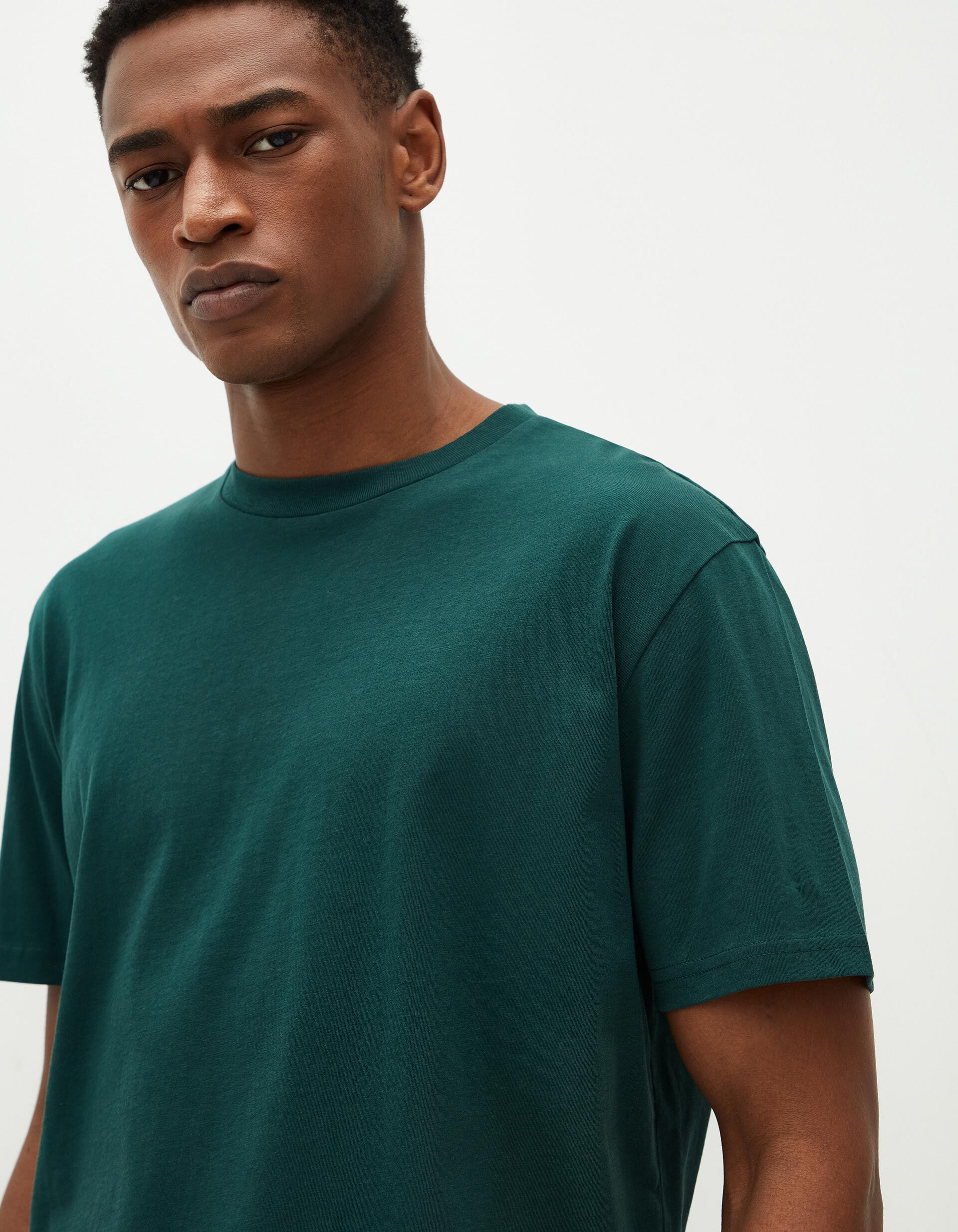 Comprar Online T-shirt, Homem, Verde Escuro