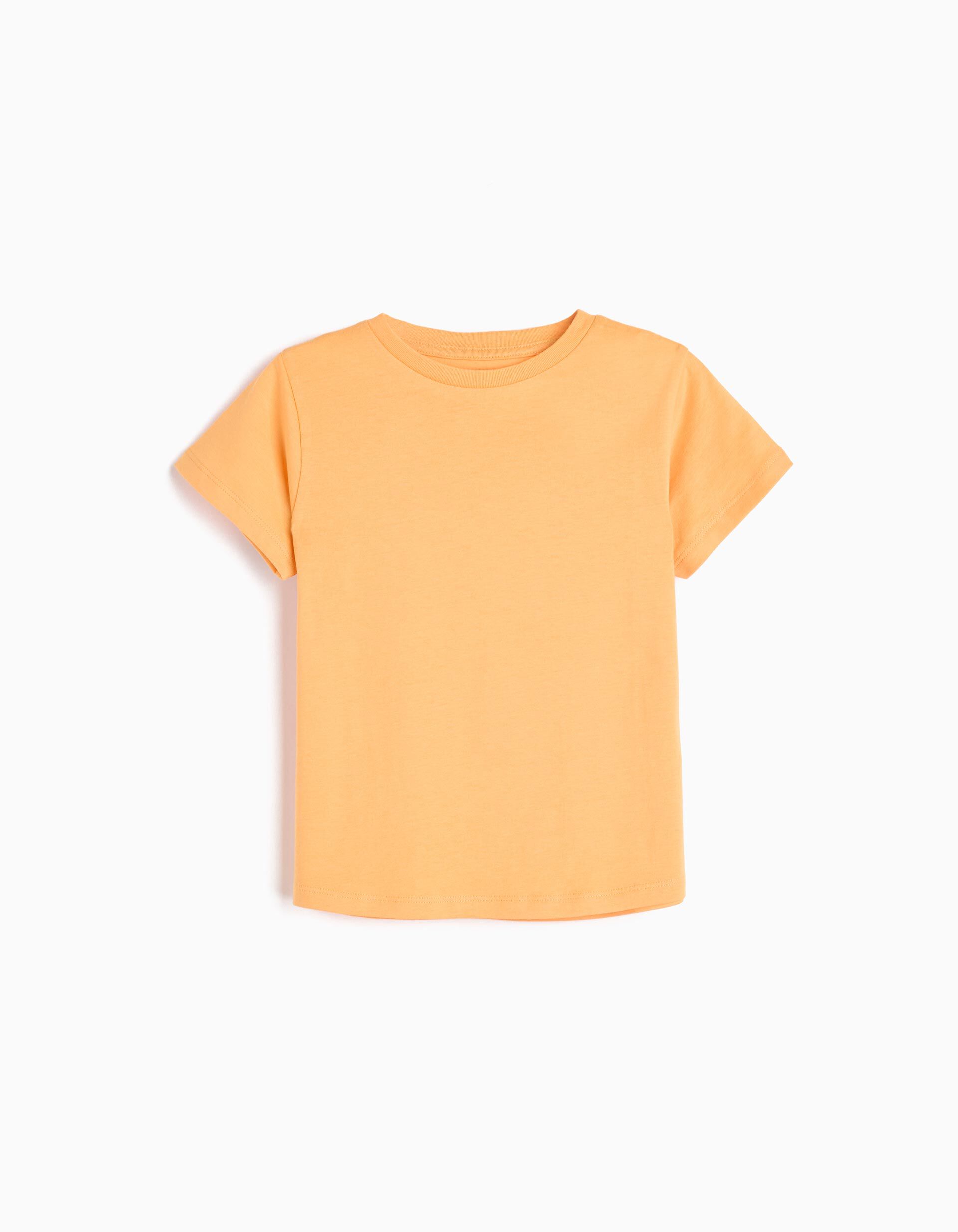 Comprar Online T-shirt, Menina, Laranja Claro