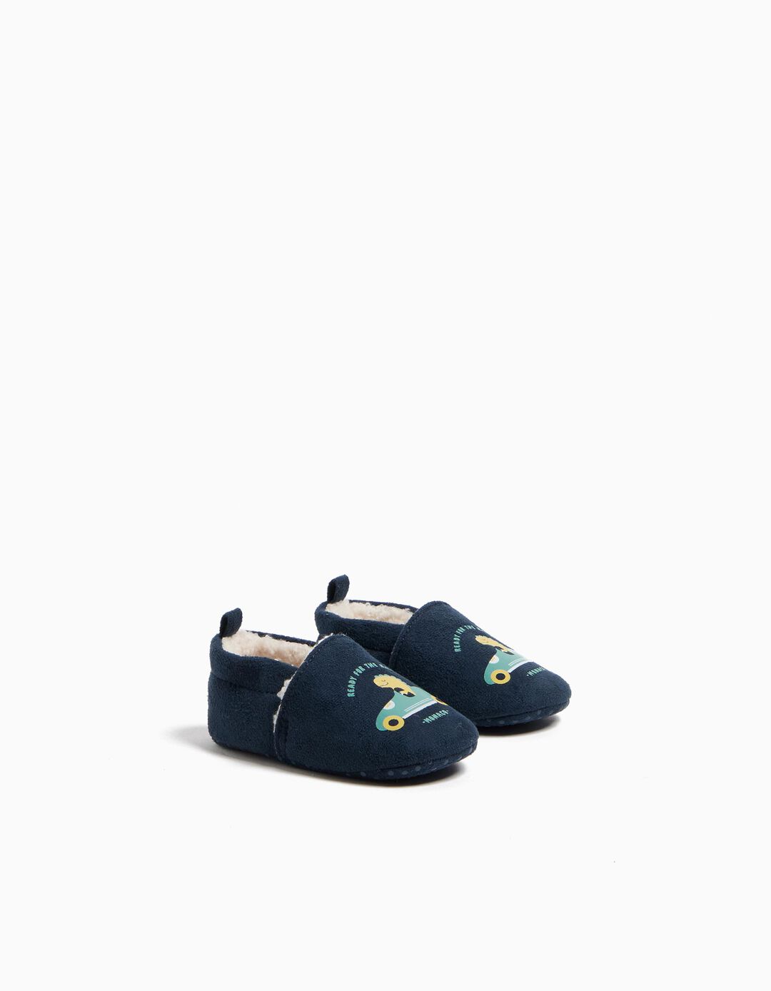 Pantufas, Menino, Azul Escuro