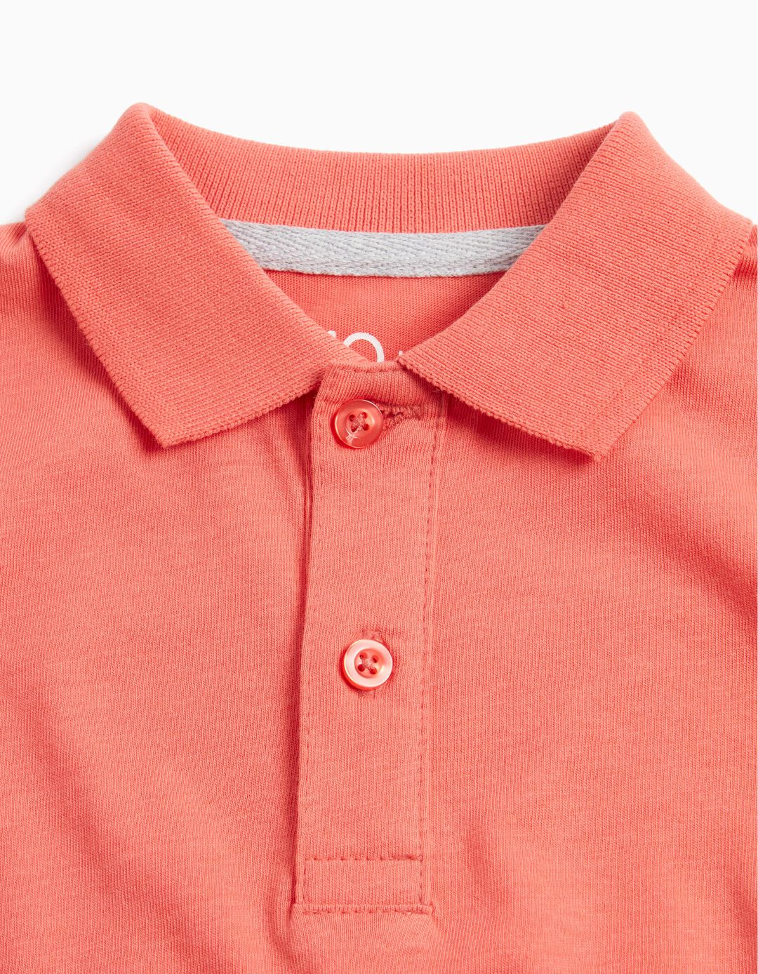 Polo de Manga Curta, Bebé Menino, Rosa