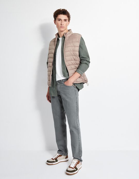 Comprar Online Cal&ccedil;as de Ganga 'Straight Fit', Homem, Verde Escuro