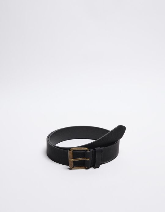Comprar Online Cinto Relevo, Homem, Preto