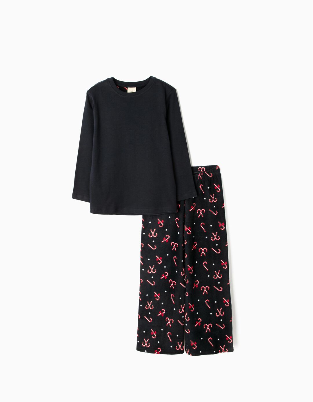 Pijama com Padr&atilde;o Natal&iacute;cio, para Crian&ccedil;a