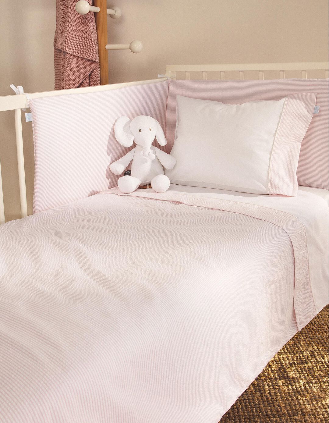 Resguardo De Cama Essential Pink Zy Baby