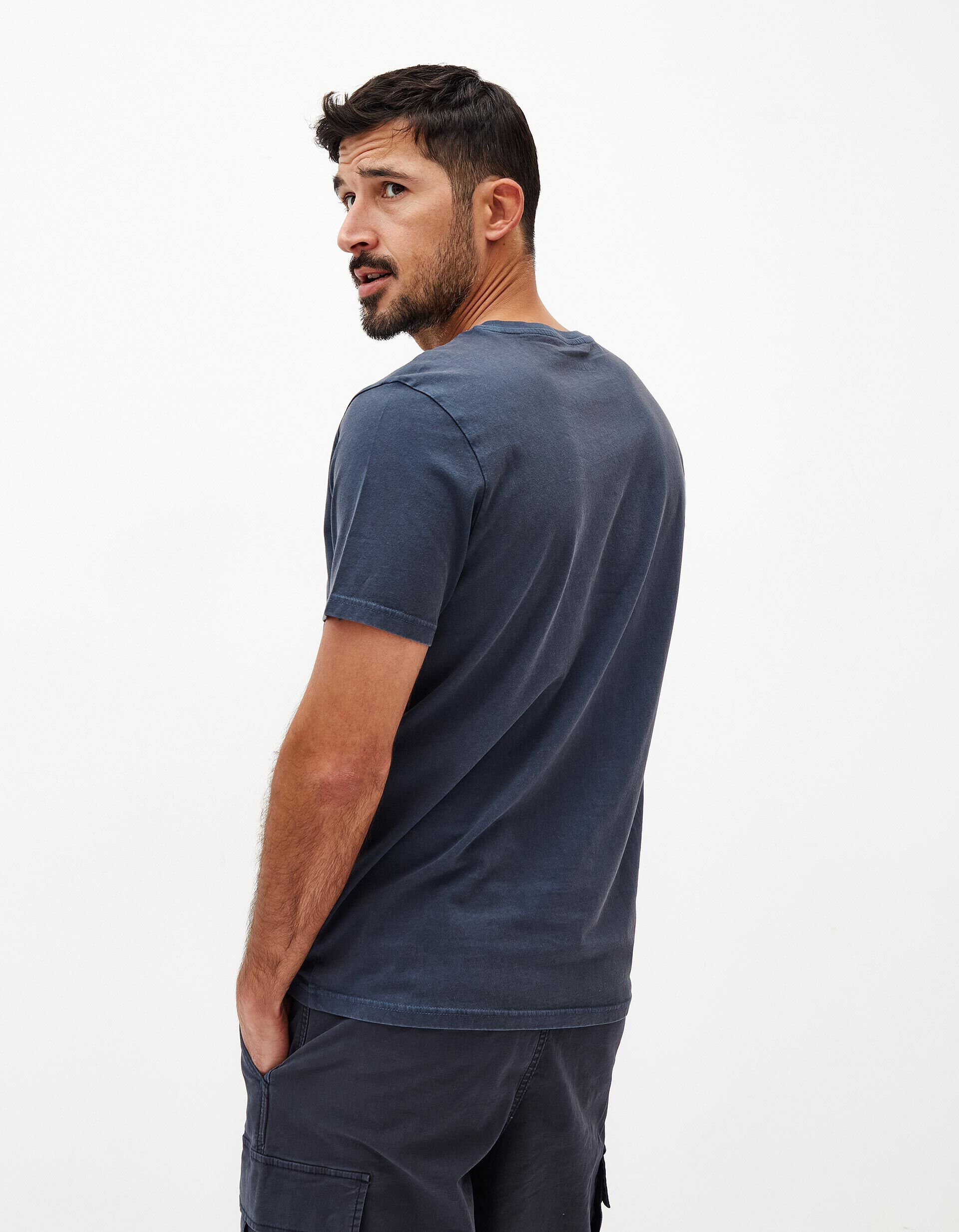 Comprar Online T-shirt, Homem, Azul Escuro