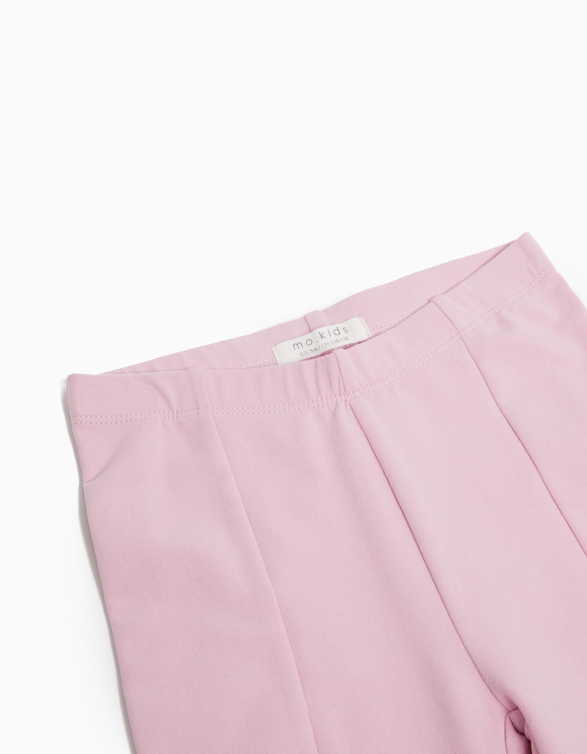 Comprar Online Leggings Flare, Menina, Rosa Claro