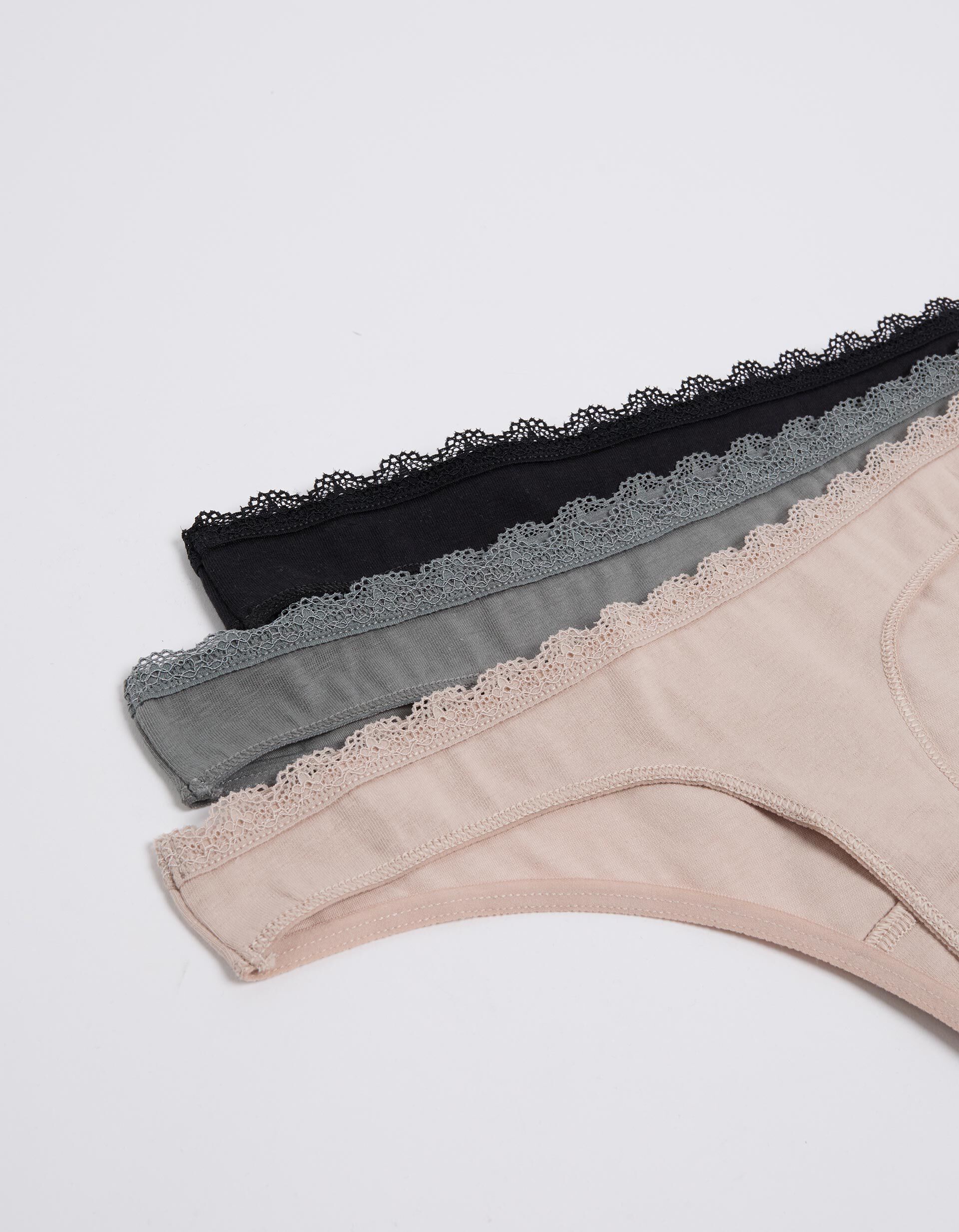 Comprar Online Pack 3 Cuecas Tanga, Mulher, Multicor