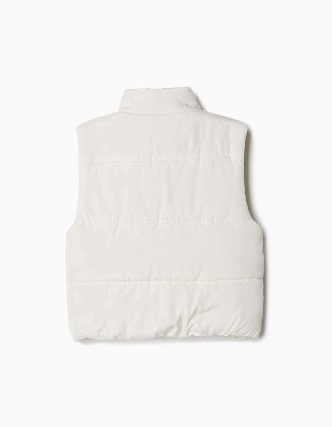 Colete Acolchoado, Menina, Branco