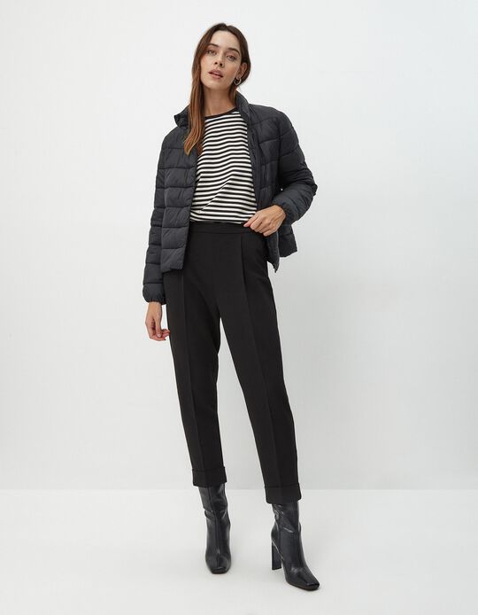 Comprar Online Casaco Acolchoado, Mulher, Preto