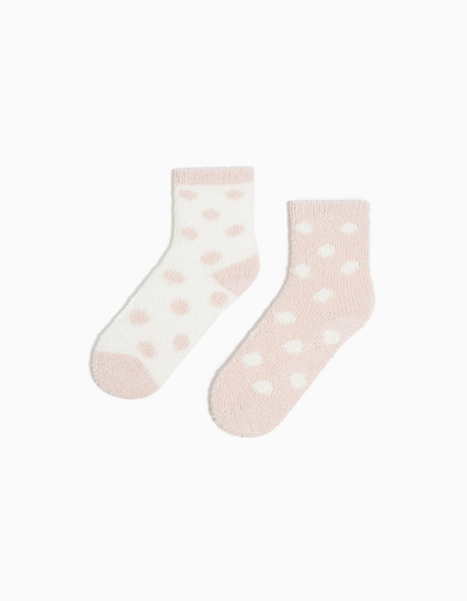 Pack 2 Pares de Meias Antiderrapantes, Menina, Multicor