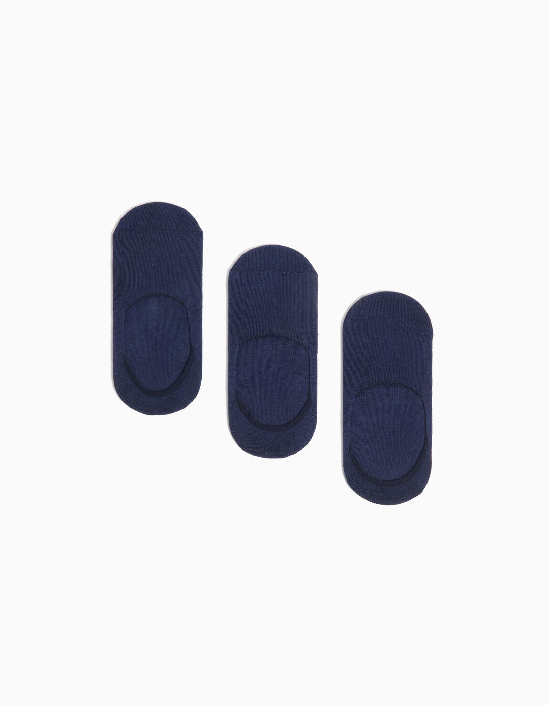 Pack 3 Pares de Meias Pezinhos, Menino, Azul Escuro