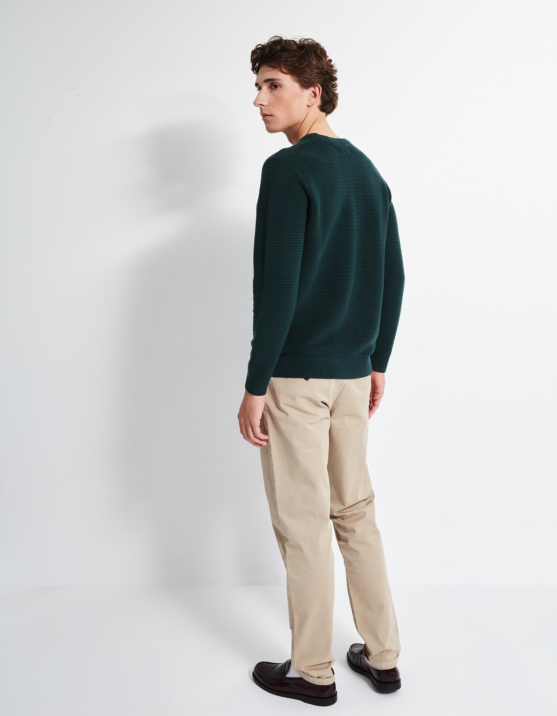 Comprar Online Cal&ccedil;as Chino Slim, Homem, Bege