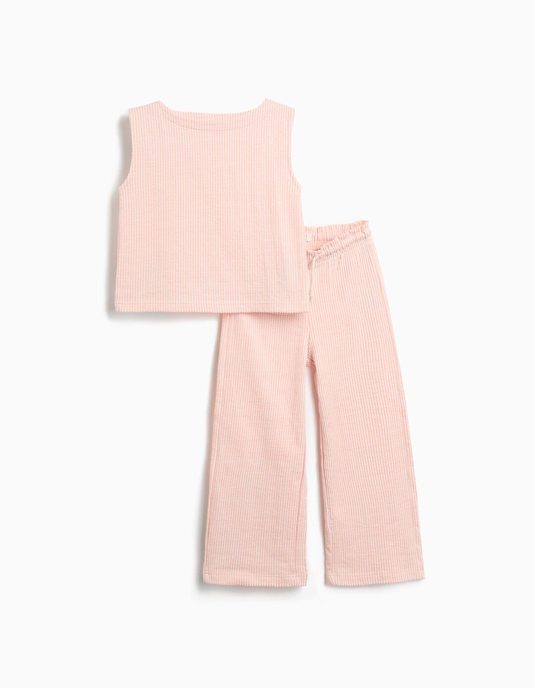 Conjunto às Riscas, Menina, Salmão