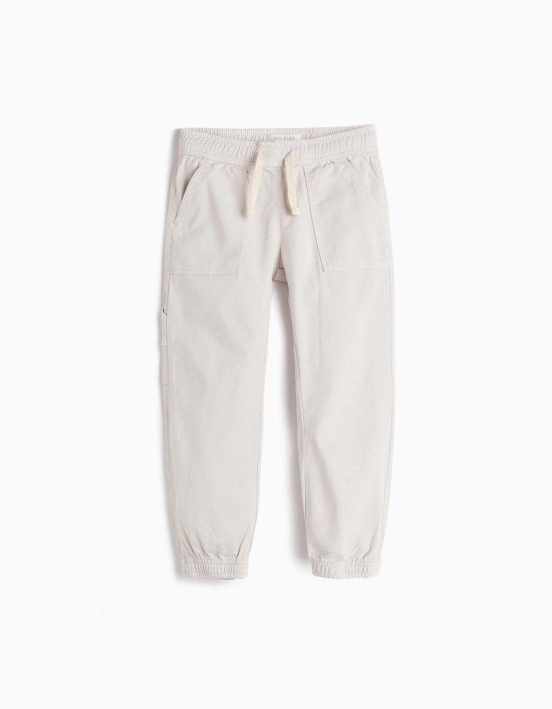 Cal&ccedil;as Jogger, Menino, Cinzento Claro