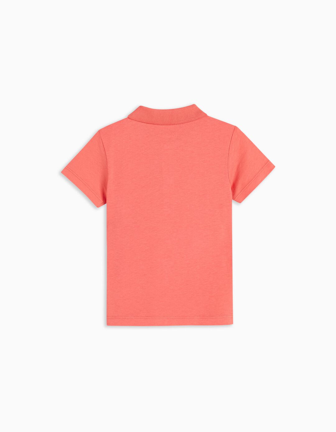 Polo de Manga Curta, Bebé Menino, Rosa