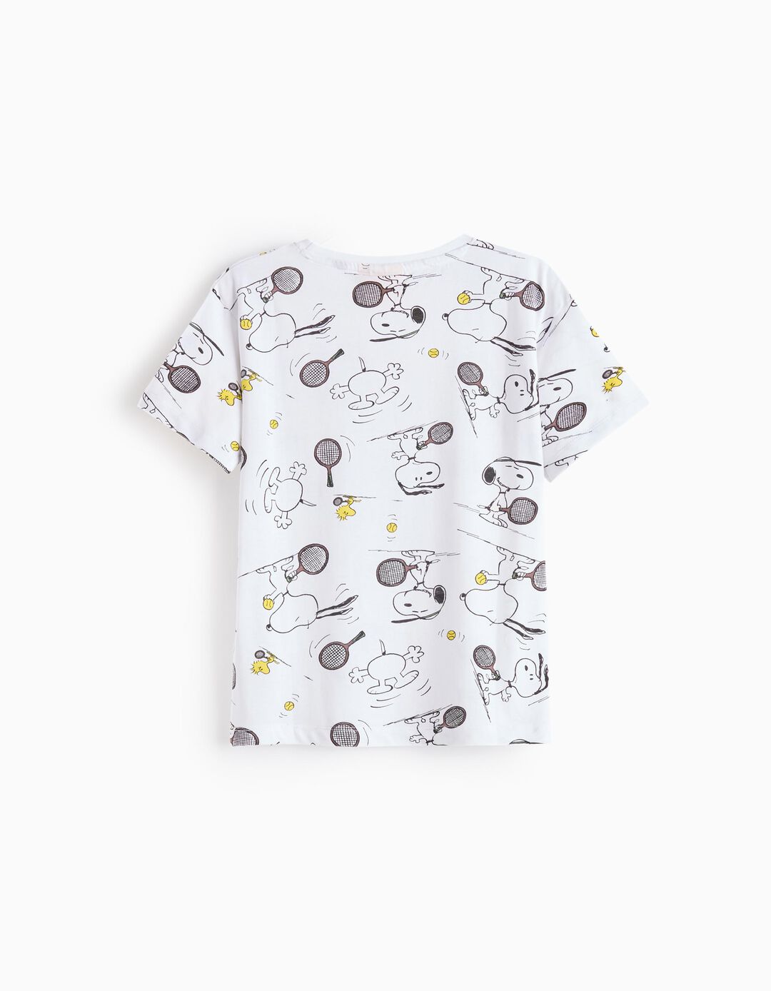 T-shirt 'Snoopy', Menino, Branco
