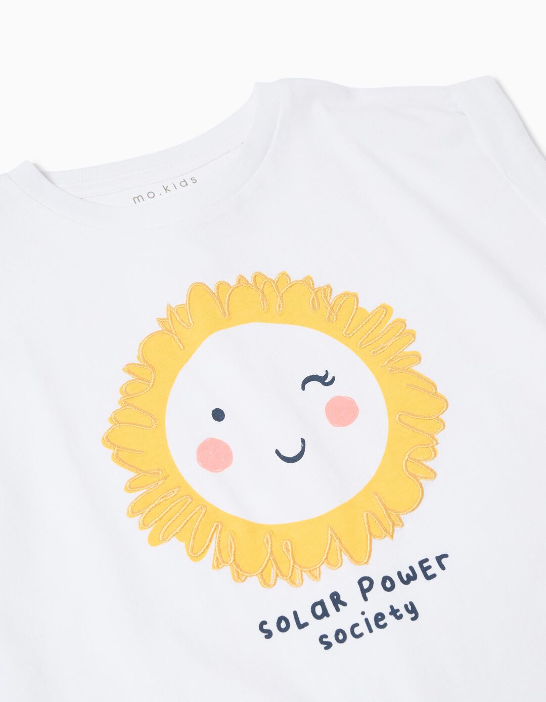 T-shirt, Menina, Branco 
