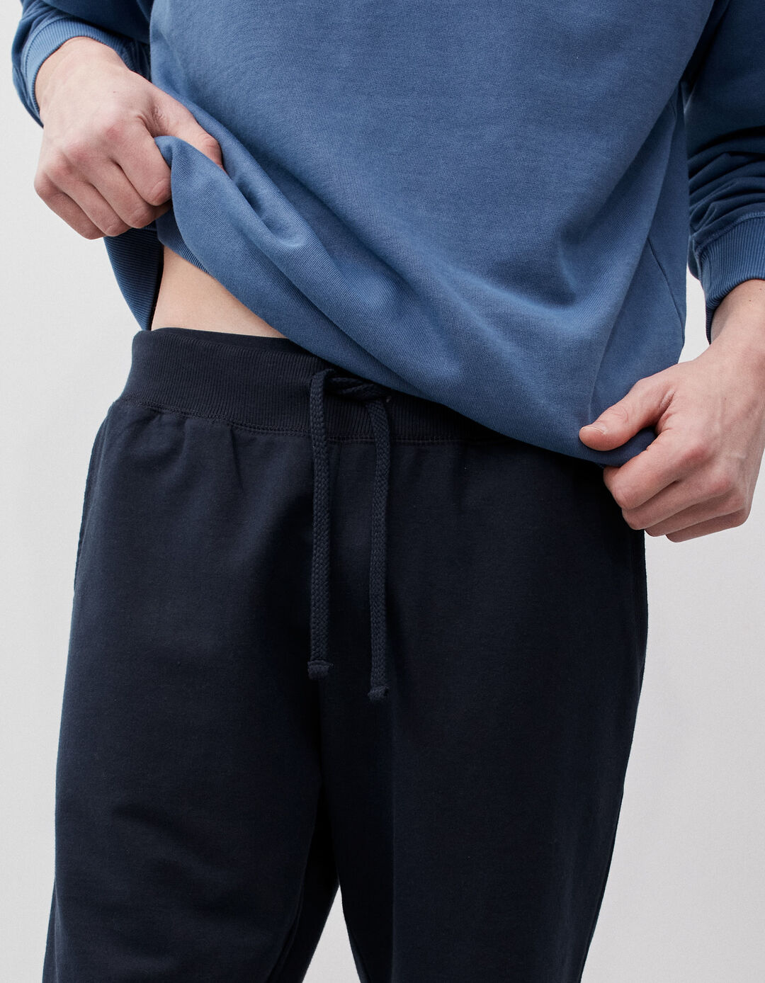 Calções Jogging, Homem, Azul Escuro