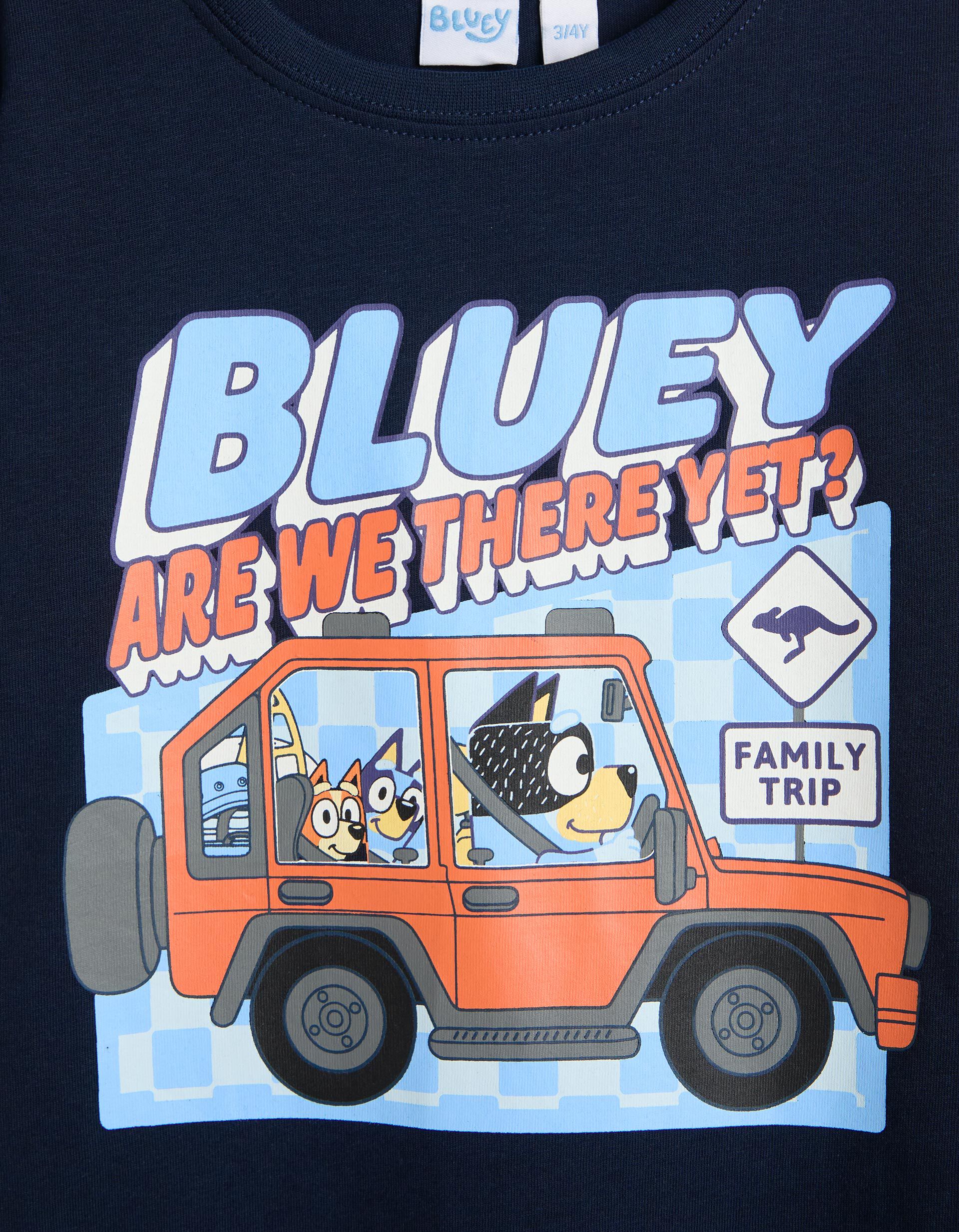 Conjunto 'Bluey', Menino, Azul Escuro