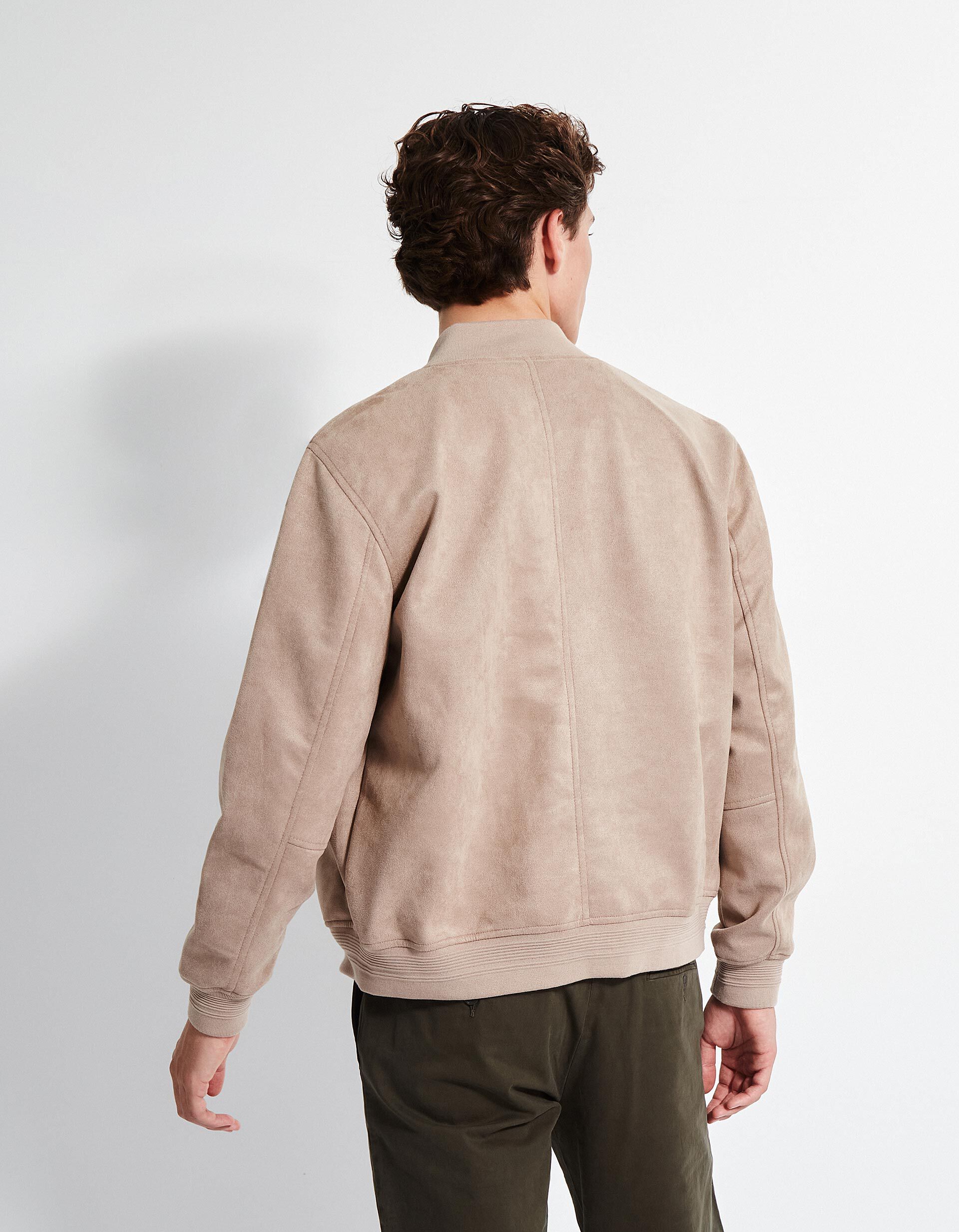Comprar Online Casaco Bomber, Homem, Bege