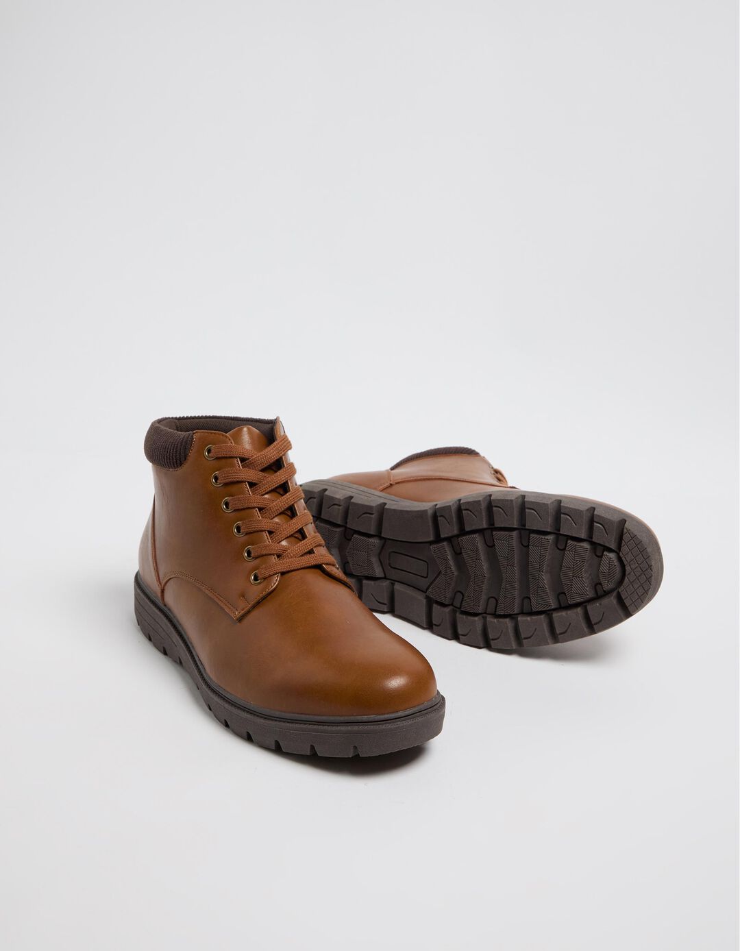 Botas, Homem, Bege Escuro