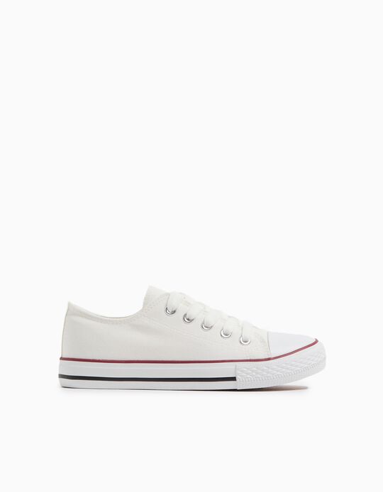 Comprar Online Sapatilhas em Tela, Criança, Branco