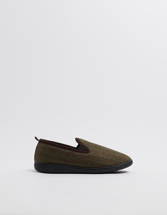 Comprar Online Pantufas Textura, Homem, Verde