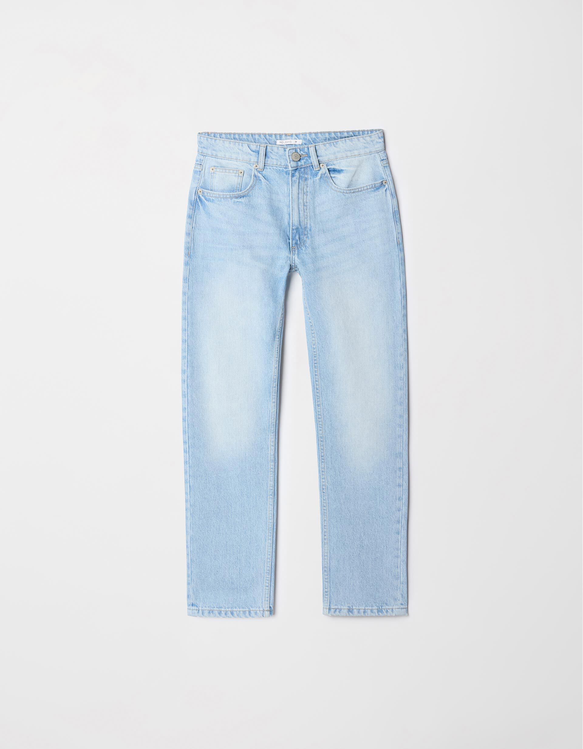 Comprar Online Cal&ccedil;as de Ganga Medium Straight, Mulher, Azul Claro