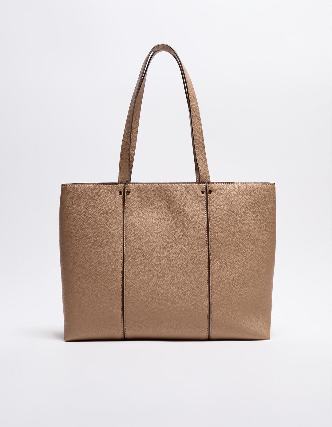 Mala Shopper B&aacute;sica, Mulher, Bege