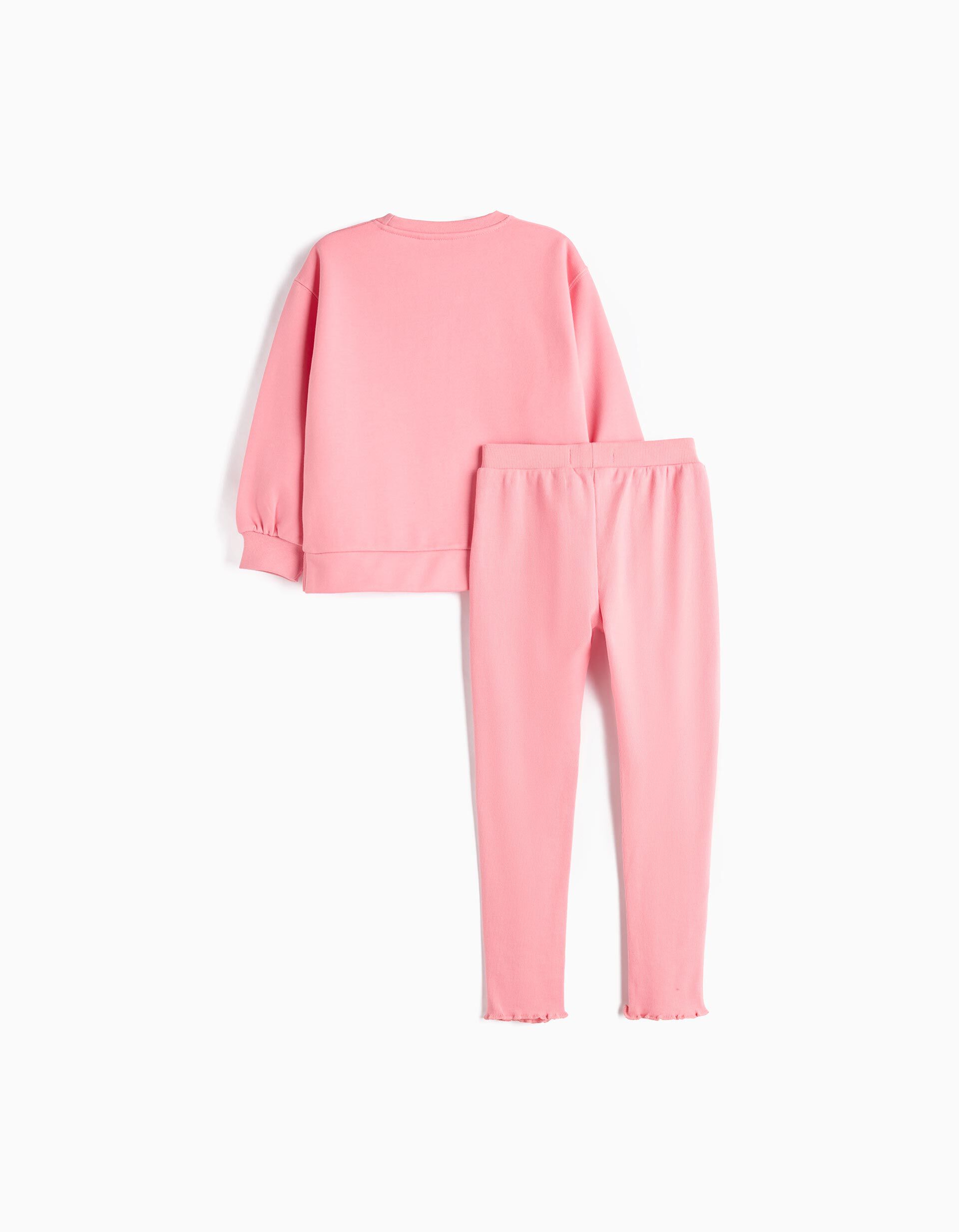 Comprar Online Fato de Treino, Menina, Rosa Claro